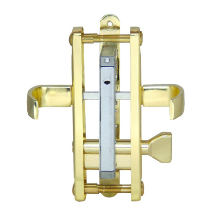 Дверной замок ЗВ4-55 102 (аналог Зенит), цвет пол. латунь (PB)