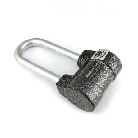 Навесной замок ВС2-4А-01 горизонтальный 55, 3 фин. ключа, длинная дужка, Самир Kilit