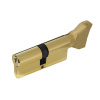 Цилиндровый механизм NW80, тип: кл.-верт., 5 анг. кл., цвет: пол. латунь (PB), Самир-Цинк