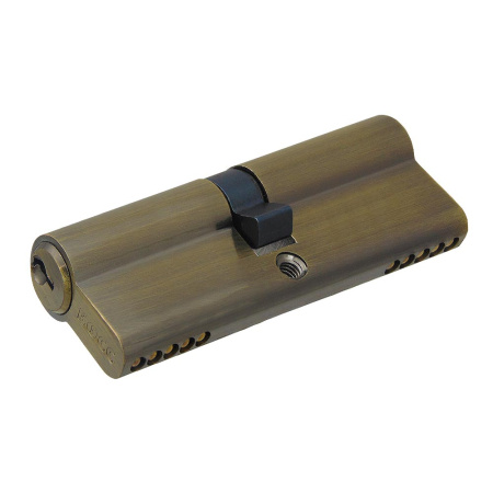 Цилиндровый механизм N90, тип: кл.-кл., 5 анг. кл., цвет: ант. бронза (AB), Мистер Босс