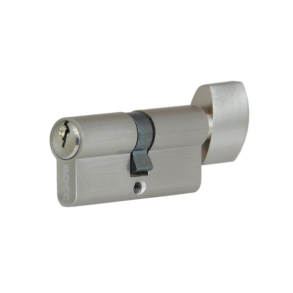 Цилиндровый механизм NW70, тип: кл.-верт., 5 анг. кл., цвет: мат. никель (SN), Мистер Босс