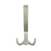 Мебельный крючок 3-рожковый, перфо, модель 8021B, цвет мат. никель (SN), усиленный