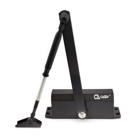 Дверной доводчик D75, цвет черный (BL), САМИР