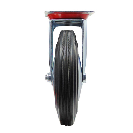 Колесо на платформе, модель 904, 200 мм, черное