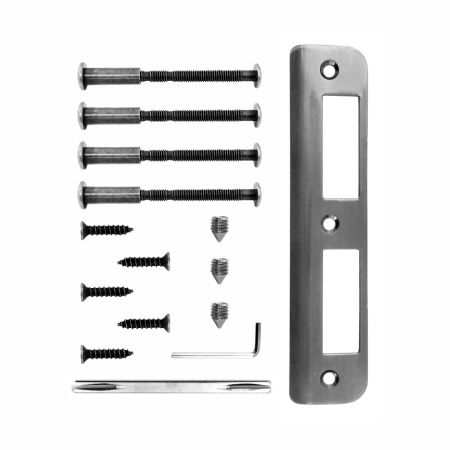 Дверной замок ЗВ4-55 405 (аналог Зенит), цвет пол. латунь (PB)