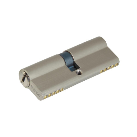Цилиндровый механизм C90, тип: кл.-кл., 5 перфо кл., цвет: мат. никель (SN), Мистер Босс