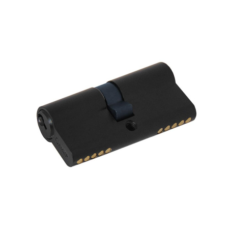 Цилиндровый механизм N70, тип: кл.-кл., 5 анг. кл., цвет: черный (BN), Самир-Цинк