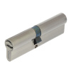 Цилиндровый механизм C110 (50/60), тип: кл.-кл., 5 перфо кл., цвет: мат. никель (SN), Самир-Цинк