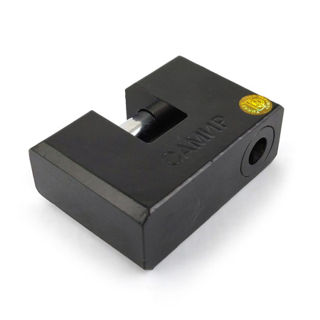 Навесной замок ВС2-3А2 гаражный с прямой дужкой 90, 3 фин. ключа, усиленный, Самир Kilit