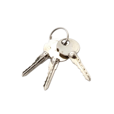 Навесной замок 38, 3 крестовых ключа, усиленнный