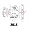 2018 ВРЕЗНОЙ ABLOY-CP