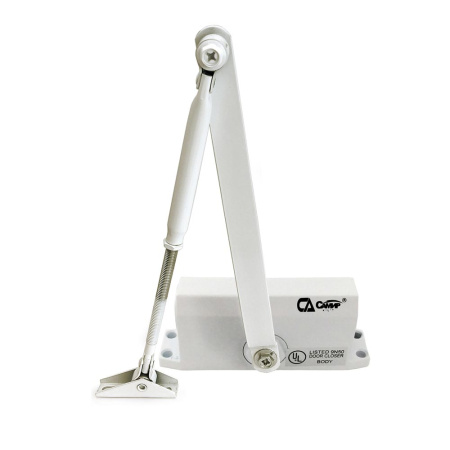 Дверной доводчик D75, цвет белый (WW), САМИР