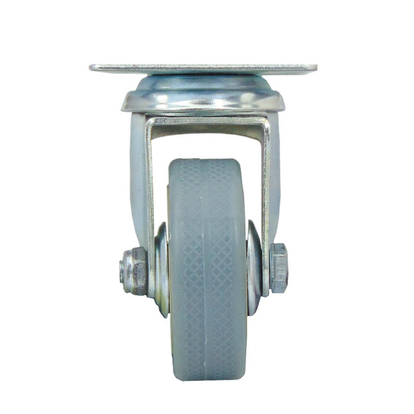 Колесо на платформе, модель 902, 50 мм, серое