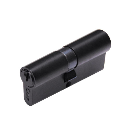 Цилиндровый механизм N80, тип: кл.-кл., 5 анг. кл., цвет: черный (BN), Самир-Цинк