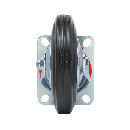 Колесо на платформе, модель 904, 160 мм, черное