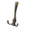 Мебельный крючок 3-рожковый, модель 3022, цвет ант. бронза (AB), усиленный