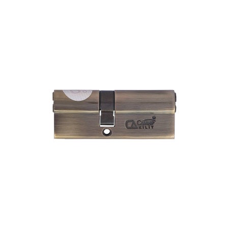 Цилиндровый механизм C80 (35/45), тип: кл.-кл., 5 перфо кл., цвет: ант. бронза (AB), Самир-Латунь