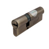 Цилиндровый механизм C80 (35/45), тип: кл.-кл., 5 перфо кл., цвет: ант. бронза (AB), Самир-Латунь
