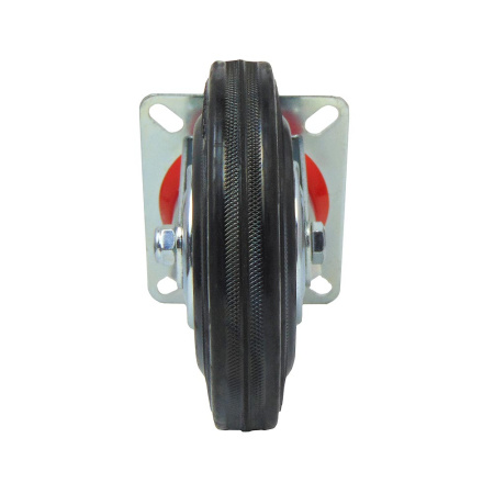 Колесо на платформе, модель 904, 125 мм, черное