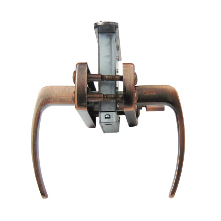 Дверной замок ЗВ4-55 102 (аналог Зенит), цвет ант. медь (AC)