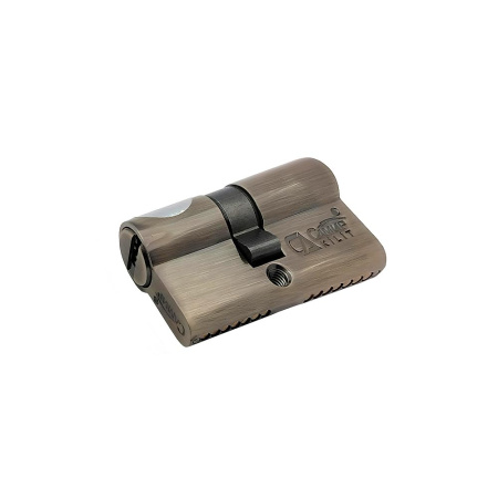 Цилиндровый механизм C60, тип: кл.-кл., 5 перфо кл., цвет: ант. бронза (AB), Самир-Латунь