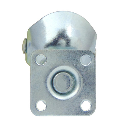 Колесо на платформе, модель 900, 40 мм, черное