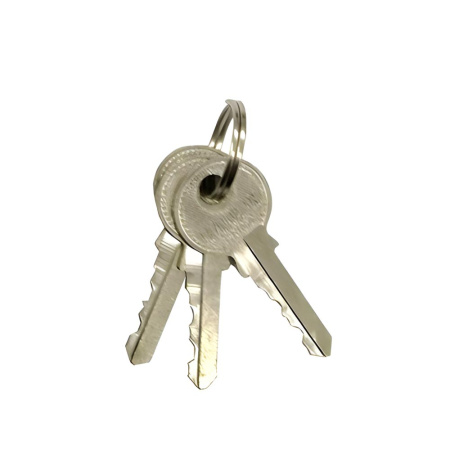 Навесной замок 50, 3 анг. ключа, длинная дужка, PLP-L