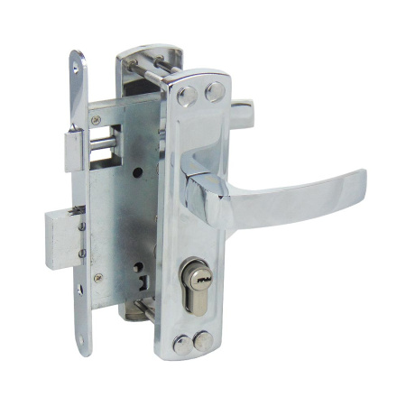 Дверной замок ЗВ4-55 102 (аналог Зенит), , цвет пол. хром (CP)