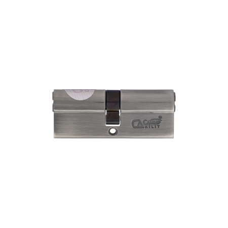 Цилиндровый механизм C80, тип: кл.-кл., 5 перфо кл., цвет: мат. никель (SN), Самир-Латунь