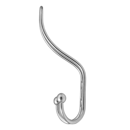 Мебельный крючок 3-рожковый, модель 655, цвет пол. хром (CP), прутковый