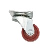 Колесо на платформе, модель 802, 25 мм, бордовое