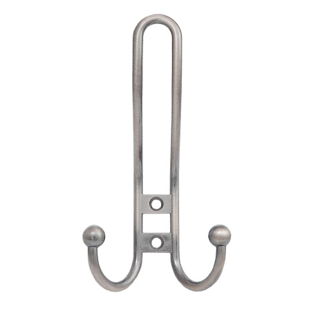 Мебельный крючок 3-рожковый, модель 655, цвет мат. никель (SN), прутковый