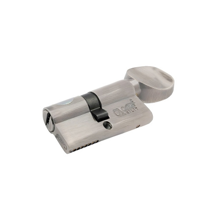 Цилиндровый механизм CW70, тип: кл.-верт., 5 перфо кл., цвет: мат. никель (SN), Самир-Латунь