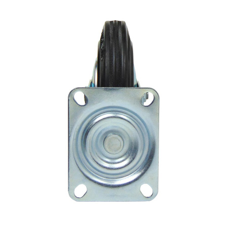 Колесо на платформе, модель 904, 200 мм, черное