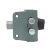 Накладной замок 603 круглые ригели, 3 анг. ключа 