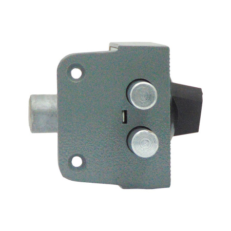 Накладной замок 603 круглые ригели, 3 анг. ключа 