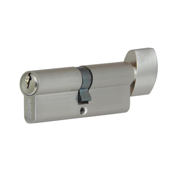 Цилиндровый механизм NW90, тип: кл.-верт., 5 анг. кл., цвет: мат. никель (SN), Мистер Босс