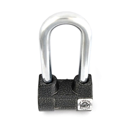 Навесной замок ВС2-4А-01 горизонтальный 55, 3 фин. ключа, длинная дужка, Самир Kilit