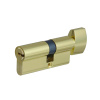 Цилиндровый механизм CW70 (30/40), тип: кл.-верт., 5 перфо кл., цвет: пол. латунь (PB), Мистер Босс