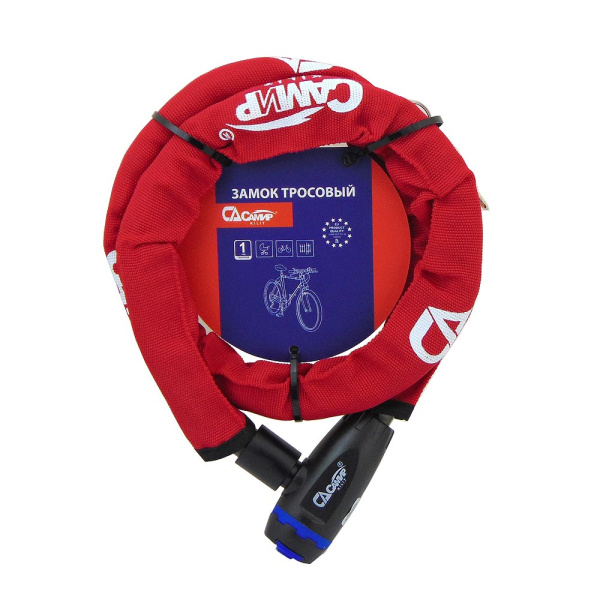 Велосипедный замок САМИР PD-220-100CM-RED