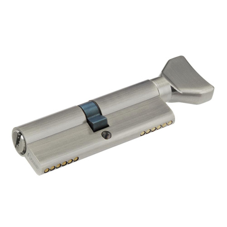 Цилиндровый механизм CW90, тип: кл.-верт., 5 перфо кл., цвет: мат. никель (SN), Самир-Цинк