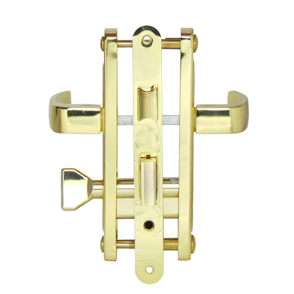 Дверной замок ЗВ4-55 102 (аналог Зенит), цвет пол. латунь (PB)