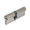Цилиндровый механизм C90 (40/50), тип: кл.-кл., 5 перфо кл., цвет: мат. никель (SN), Самир-Цинк