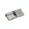 Цилиндровый механизм C80, тип: кл.-кл., 5 перфо кл., цвет: мат. никель (SN), Самир-Латунь