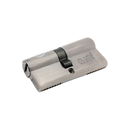 Цилиндровый механизм C80, тип: кл.-кл., 5 перфо кл., цвет: мат. никель (SN), Самир-Латунь