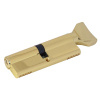 Цилиндровый механизм NW100, тип: кл.-верт., 5 анг. кл., цвет: пол. латунь (PB), Самир-Цинк