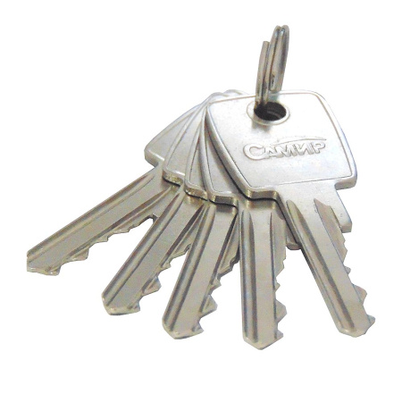 Цилиндровый механизм N70, тип: кл.-кл., 5 анг. кл., цвет: мат. никель (SN), Самир-Цинк Цилиндровый механизм N70, тип: кл.-кл., 5 анг. кл., цвет: мат. никель (SN), Самир-Цинк