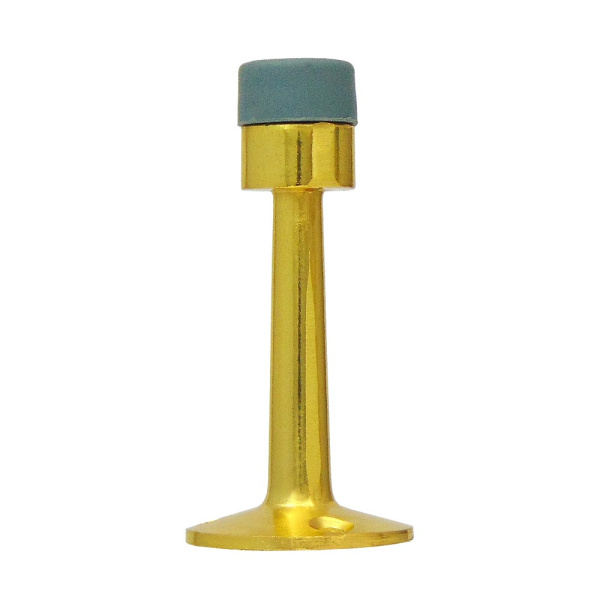 Дверной настенный упор, модель 791, цвет пол. латунь (PB)