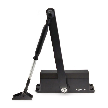 Дверной доводчик D50, цвет черный (BL), МЕТРО