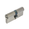 Цилиндровый механизм C80, тип: кл.-кл., 5 перфо кл., цвет: мат. никель (SN), Самир-Цинк